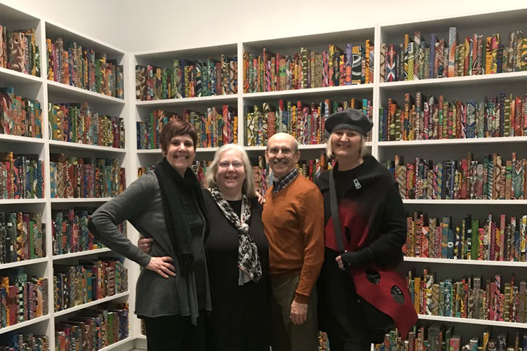 NEBA members visit The American Library at ICA Boston