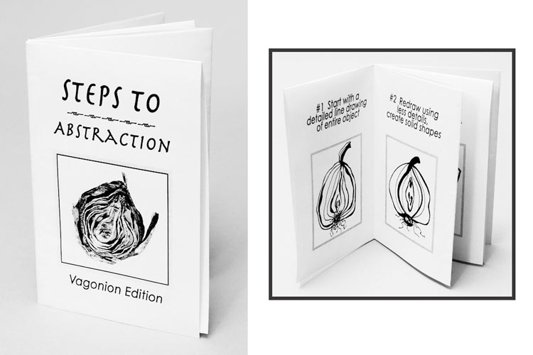 Steps to Abstraction - Vagonion Edition, Zine by Cristina Hajosy