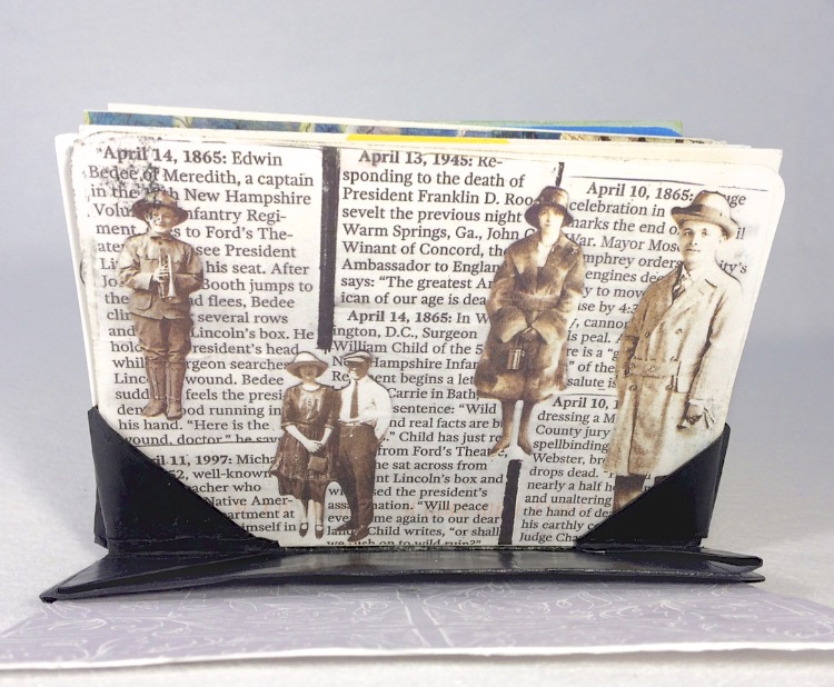 Gail Smuda's artist's book for the Wish You Were Here project.