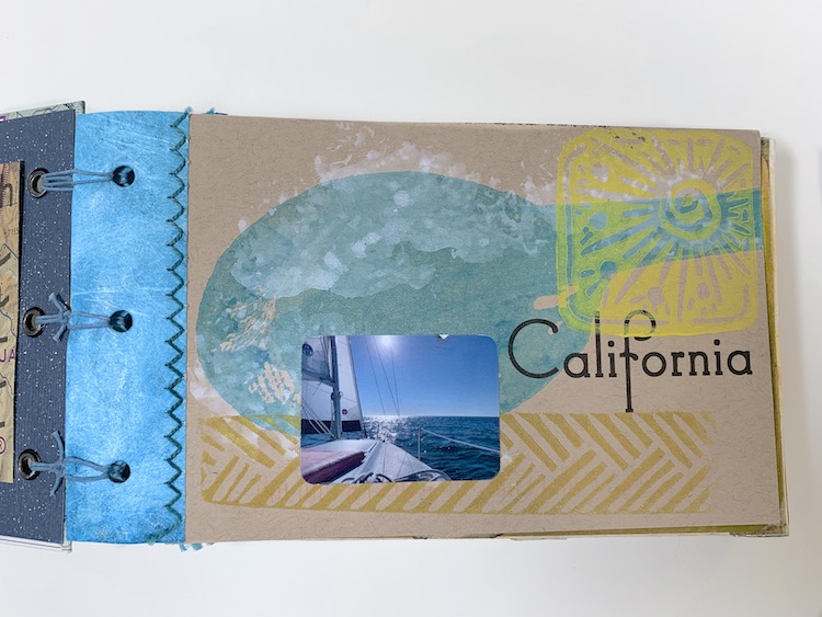 Charlotte Carpentier's artist's book for the Wish You Were Here project.