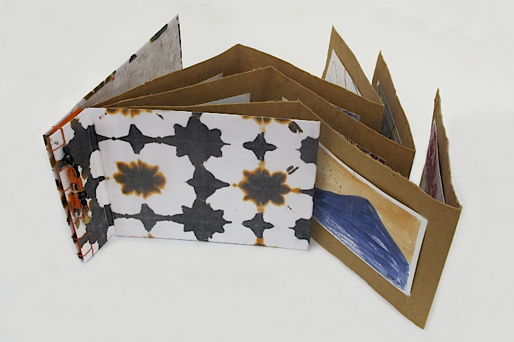 Gail Murray's artist's book for the Wish You Were Here project.