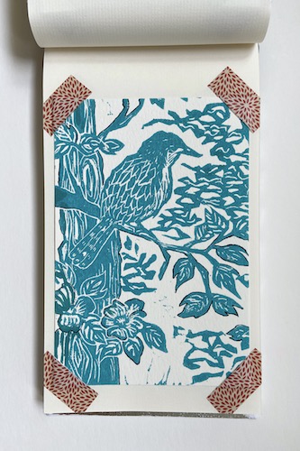 Annie Lee-Zimerle's artist's book for the Wish You Were Here project.
