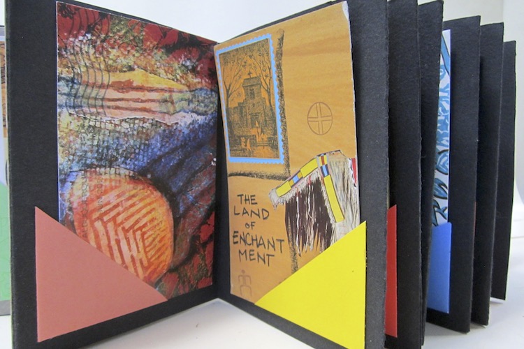 Lee Mann's artist's book for the Wish You Were Here project.