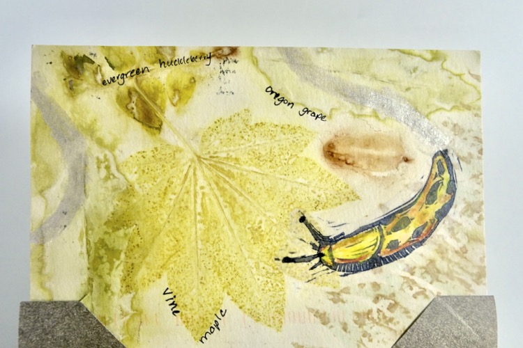 Fran McReynolds' artist's book for the Wish You Were Here project.