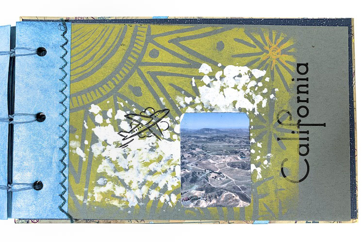 Charlotte Carpentier's artist's book for the Wish You Were Here project.