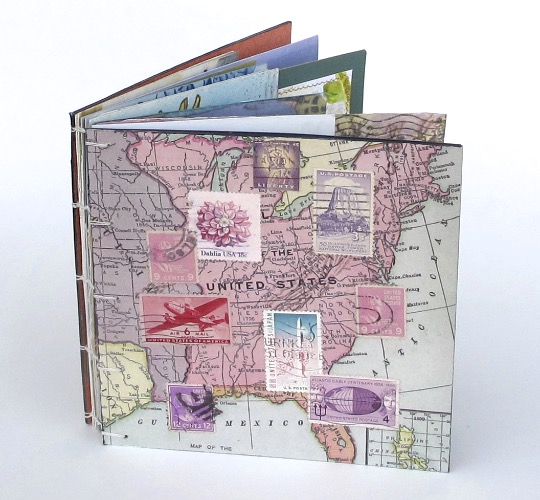 Deborah Greenwood's artist's book for the Wish You Were Here project.