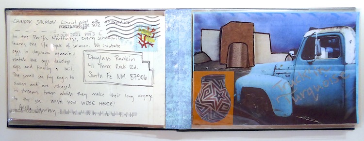 Douglass Rankin's artist's book for the Wish You Were Here project.