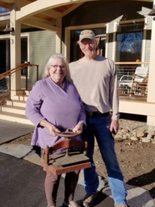 Eric Weber gives antique book presses to New England Book Artists with Cristina Hajosy