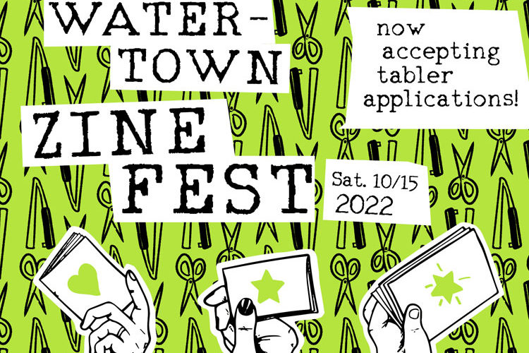 Watertown Free Public Library's 2022 Zine Fest logo