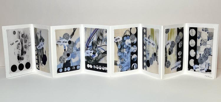 Tell Me, artist's book by Carole McNamee