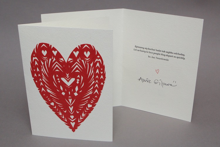 NEBA Posted with Love Members Valentine's Card Exchange Ania Gilmore