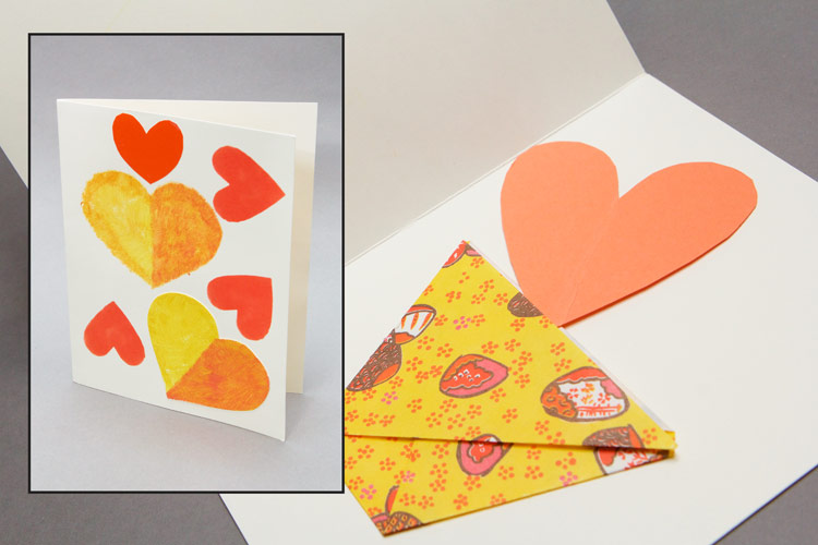 NEBA Posted with Love Valentines card exchange Gail Hansen
