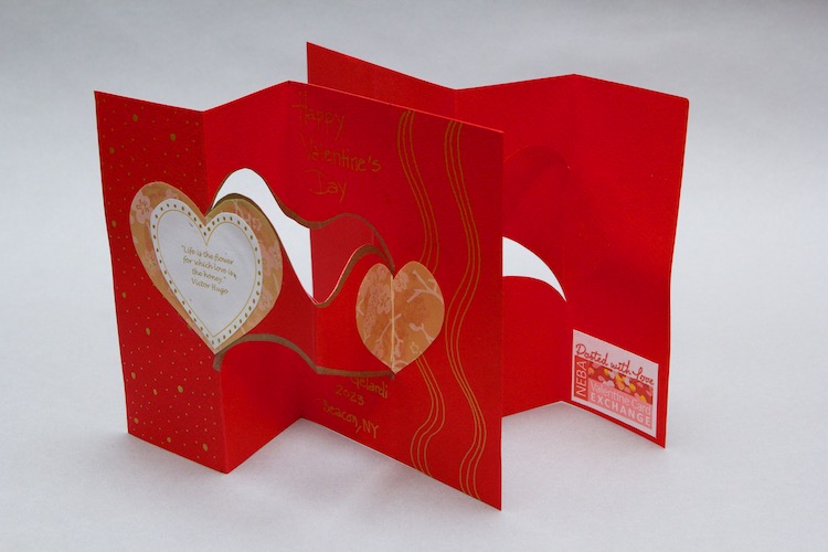 NEBA Posted with Love Members Valentine's Card Exchange Lorraine Hartin-Gelardi