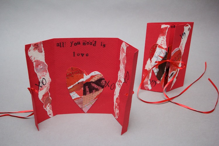 NEBA Posted with Love Members Valentine's Card Exchange Susan Leavey