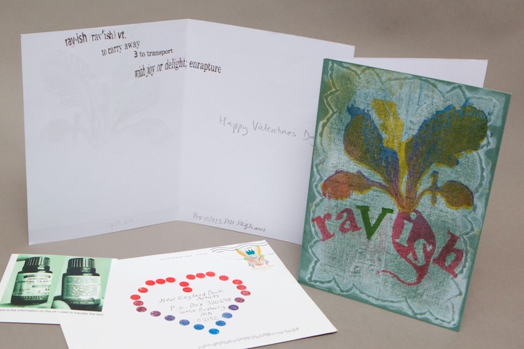 NEBA Posted with Love Members Valentine's Card Exchange Stephanie Stigliano