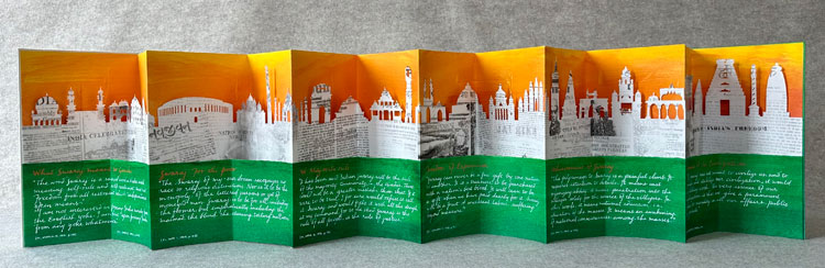 artist's book by Nita Padamsee