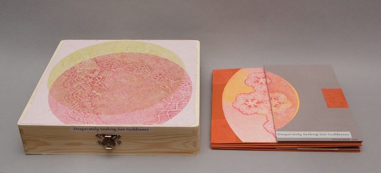 artist's book by Elisa Lanzi for Cape Bound Exhibition