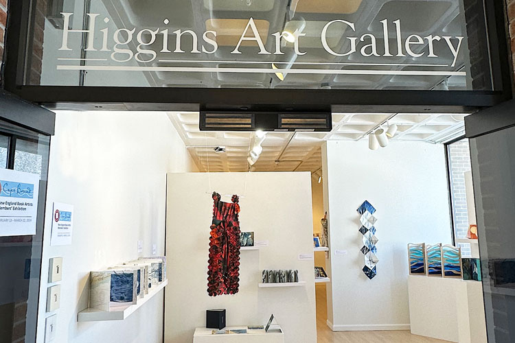 Installation view of Cape Bound at the Higgins Art Gallery