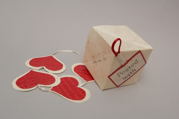 Origami Valentine Box by Katherine Lobo