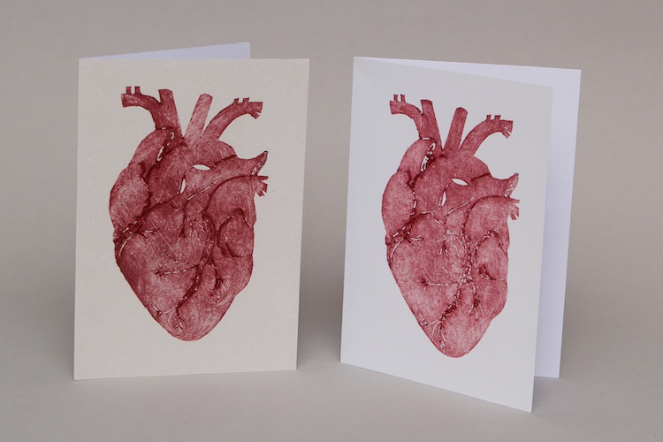 Valentine heart card by Stephanie Stigliano