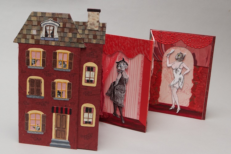 Cat House, artist's book by Carolyn Letvin