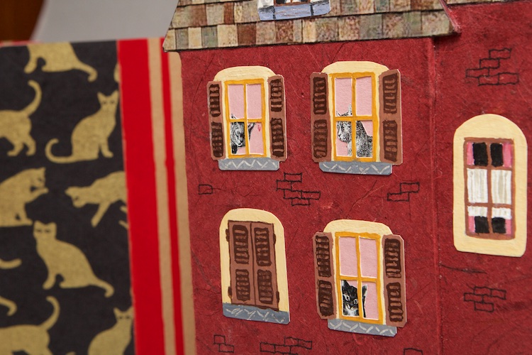 Cat House, artist's book by Carolyn Letvin