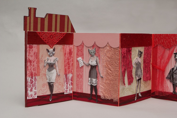 Cat House, artist's book by Carolyn Letvin