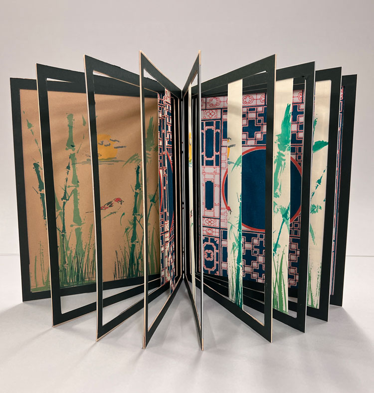 book arts by Xueer Gao